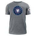 Chicago Cubs City Connect Gray New Era T-Shirt for Men product image 1, provided for visual reference and product detail