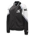 Chicago White Sox Starter Cooperstown Collection Black Batterman Full Zip Track Jacket for Women product image 1, provided