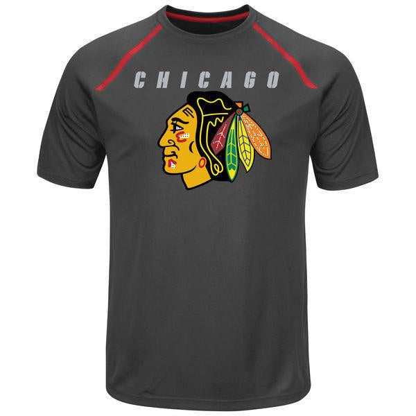 Chicago Blackhawks "Toe Drag" Cool Base T-Shirt for Men product image 1, provided for visual reference and product detail