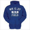 Wrigley Field Royal Arch And Box Hoodie for Men product image 1, provided for visual reference and product detail review