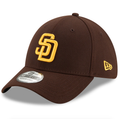 San Diego Padres New Era Brown Team Classic 39THIRTY Flex Hat for Men product image 1, provided for visual reference and