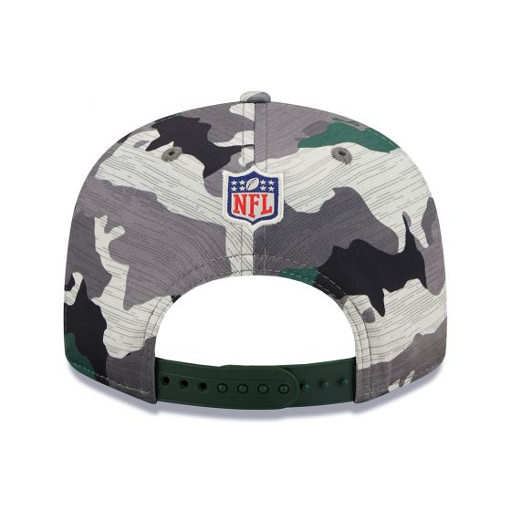 Green Bay Packers New Era Camo 2022 NFL Training Camp Official 9FIFTY Snapback Adjustable Hat for Men product image 4,