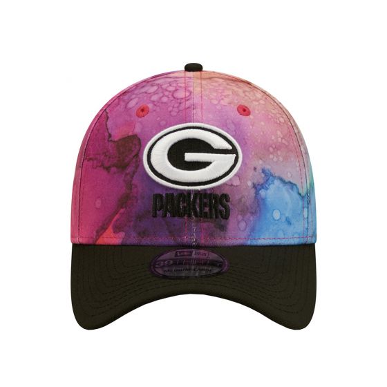 Green Bay Packers New Era Crucial Catch 2022 NFL Sideline Ink 39THIRTY Flex Hat for Men product image 2, provided for visual