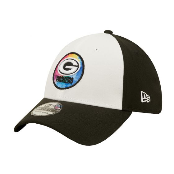 Green Bay Packers New Era Crucial Catch 2022 NFL Coaches Sideline White/Black 39THIRTY Flex Hat for Men product image 2,