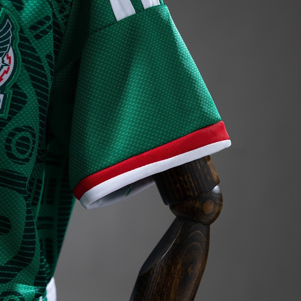 Kids Mexico Home Jersey 2026 World Cup Football Kit Soccer product image 5