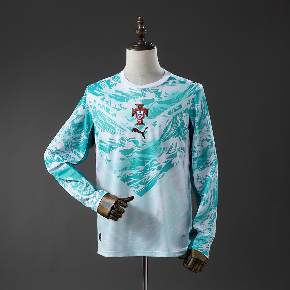 Portugal Away Jersey 2026 World Cup Long Sleeves Football product image 1