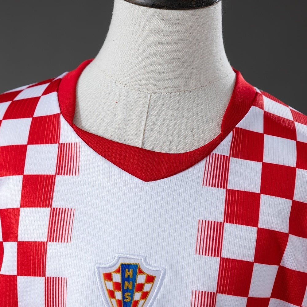 Kids Croatia Home Jersey 2026 World Cup Football Kit Soccer product image 7