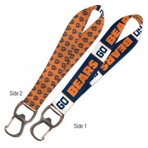 Chicago Bears "Go Bears" NFL Key Strap product image 1, provided for visual reference and product detail review