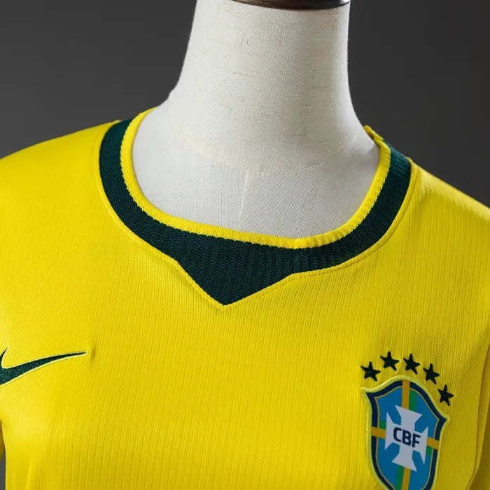 Women Brazil Home Jersey 2026 World Cup Football Kit Soccer product image 4