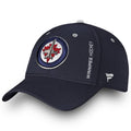 Winnipeg Jets Fanatics Branded Navy Authentic Pro Rinkside Speed Flex Hat for Men product image 1, provided for visual