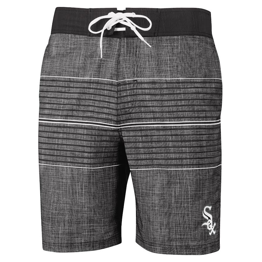 Chicago White Sox Team Color Board Shorts for Men product image 1, provided for visual reference and product detail review