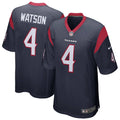 Youth Houston Texans Deshaun Watson Nike Navy Game Jersey product image 1, provided for visual reference and product detail