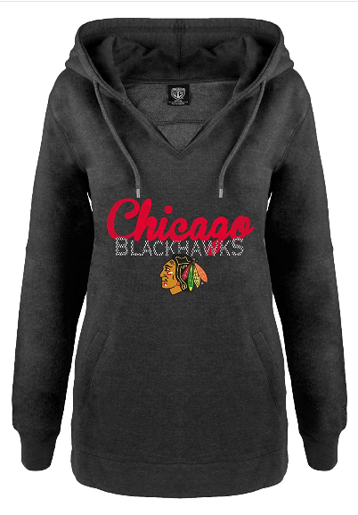 Chicago Blackhawks Estelle Hoodie for Women product image 1, provided for visual reference and product detail review