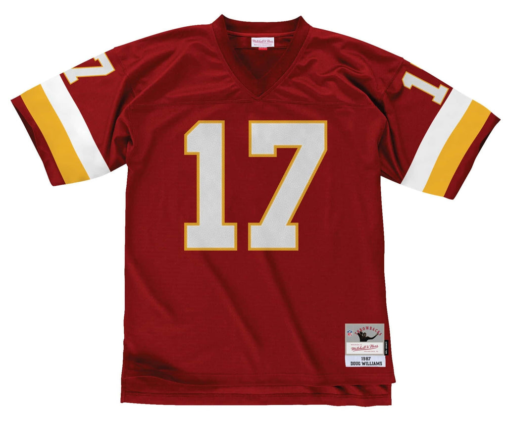 Washington Commanders Redskins Doug Williams Mitchell & Ness Burgundy Legacy Replica Jersey for Men product image 2,