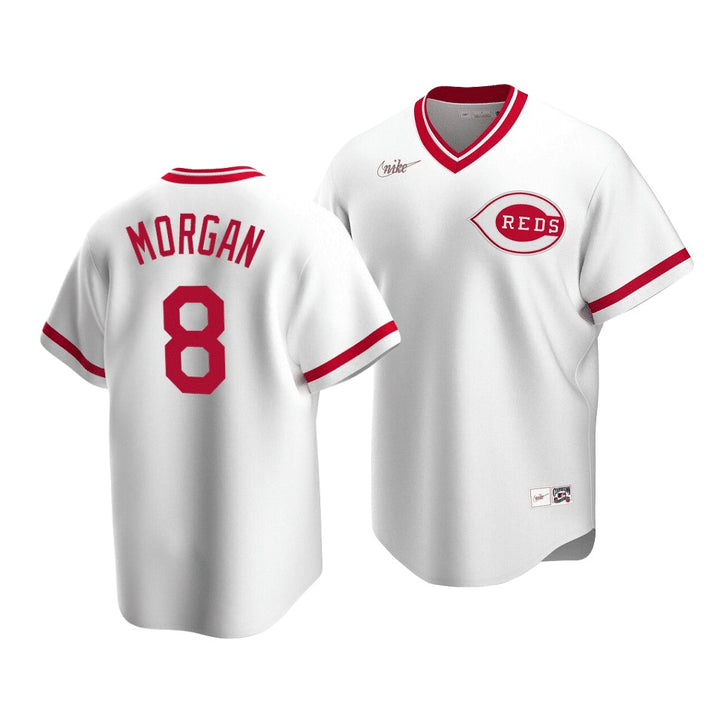 Nike Men Cincinnati Reds Joe Morgan Cooperstown Collection Home Replica Cool Base Jersey product image 1, provided for