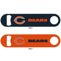 Chicago Bears 7" Stainless Steel Bottle Opener product image 1, provided for visual reference and product detail review