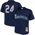 Seattle Mariners Ken Griffey Jr. 1995 Mitchell & Ness Navy Cooperstown Collection Mesh Batting Practice Jersey for Men