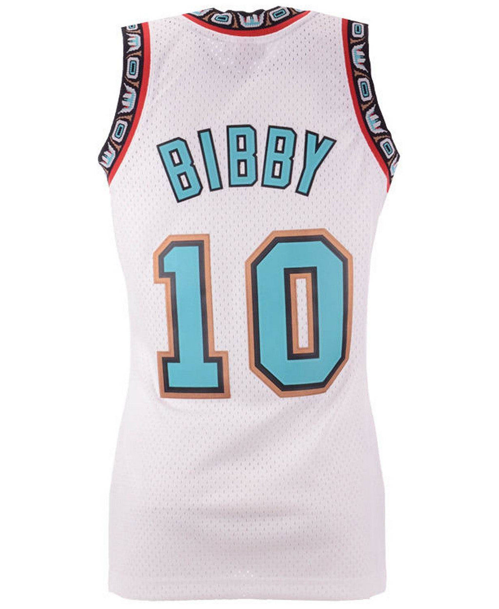 Vancouver Grizzlies Mike Bibby Mitchell & Ness White Hardwood Classics Swingman Jersey for Men product image 3, provided for