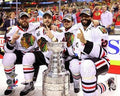 NHL Chicago Blackhawks 2013 Stanley Cup Championship Defensemen Photo 8x10 product image 1, provided for visual reference