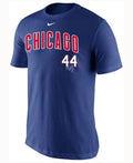 Nike Men Anthony Rizzo Chicago Cubs Legend Signature Player T-Shirt product image 1, provided for visual reference and