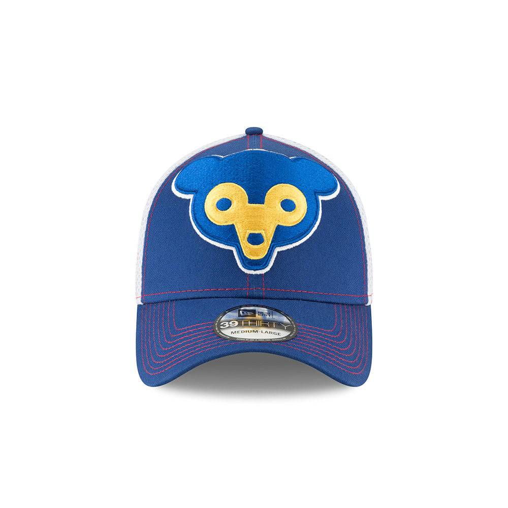 Mens Chicago Cubs Cooperstown Collection Mega Team Neo 39THIRTY Flex Fit hat By New Era product image 2, provided for visual