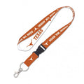 Texas Longhorns 1" Double Sided Lanyard With Detachable Buckle By Wincraft product image 1, provided for visual reference