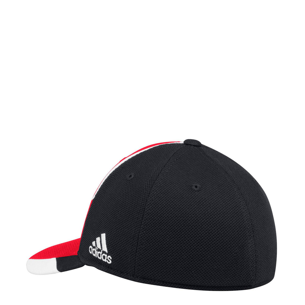 Men’s Chicago Blackhawks Authentic Collection Echo Practice Structured Flex Fit Hat By Adidas product image 2, provided for