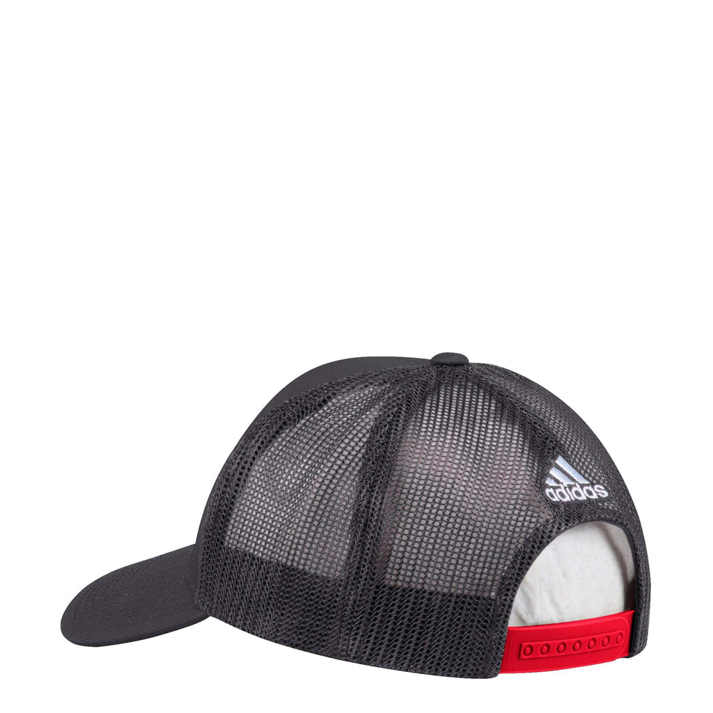 Men’s Chicago Blackhawks Finished Goods Adjustable A-Frame Mesh Back Hat By Adidas product image 2, provided for visual