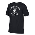 Mens Chicago Blackhawks Hockey Club Premium Adidas Black T-Shirt product image 1, provided for visual reference and product