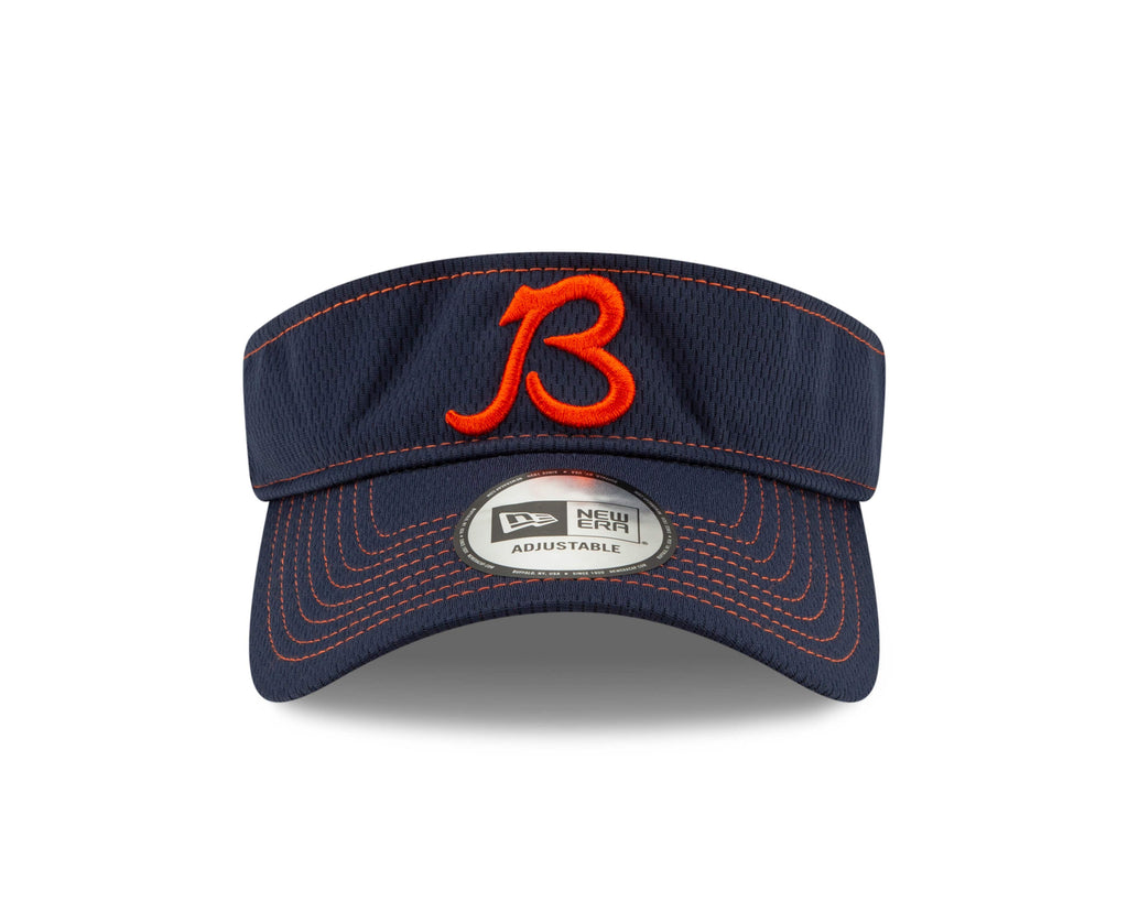 Chicago Bears On Field 1920 Established "B" Logo Road Adjustable Visor product image 2, provided for visual reference and