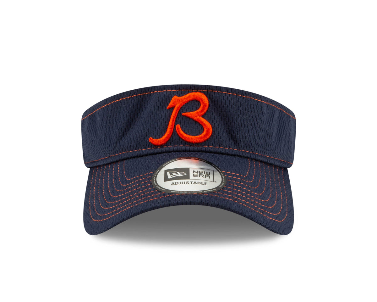 Chicago Bears On Field 1920 Established "B" Logo Road Adjustable Visor product image 2, provided for visual reference and