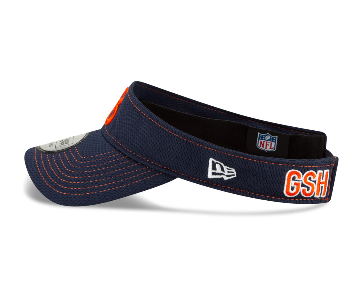 Chicago Bears On Field 1920 Established "B" Logo Road Adjustable Visor product image 5, provided for visual reference and
