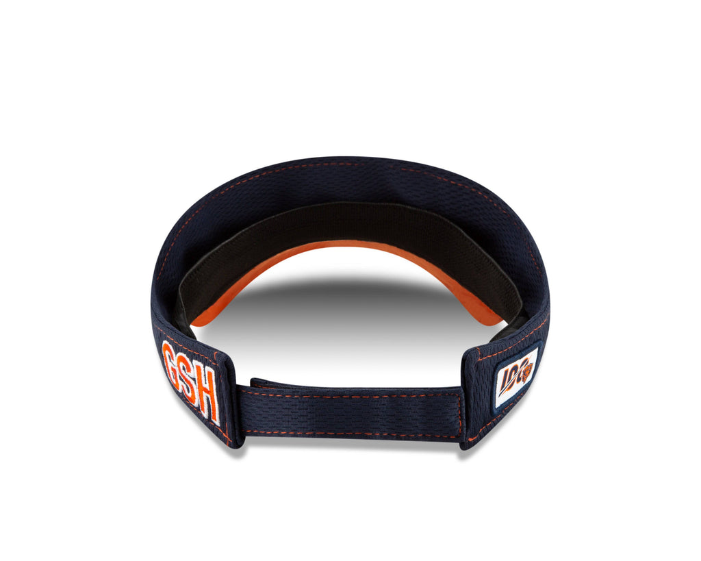 Chicago Bears On Field 1920 Established "B" Logo Road Adjustable Visor product image 6, provided for visual reference and