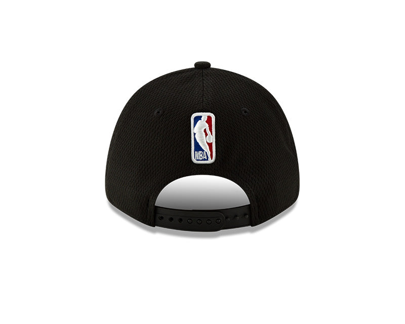 New Era Black Portland Trail Blazers Official Back Half 9FORTY Adjustable Hat for Men product image 5, provided for visual
