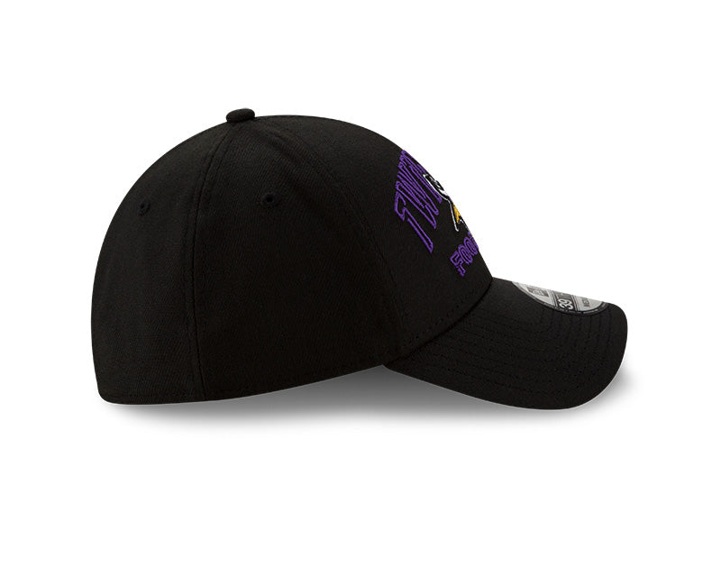 Minnesota Vikings New Era 2020 NFL Draft Alternate Black 39THIRTY Flex Hat for Men product image 6, provided for visual
