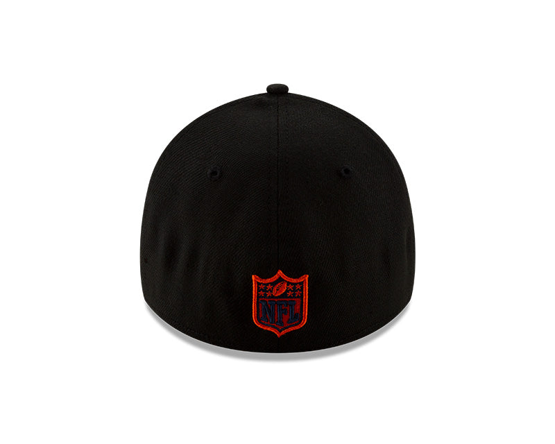 Chicago Bears New Era 2020 NFL Draft Alternate Black 39THIRTY Flex Hat for Men product image 6, provided for visual