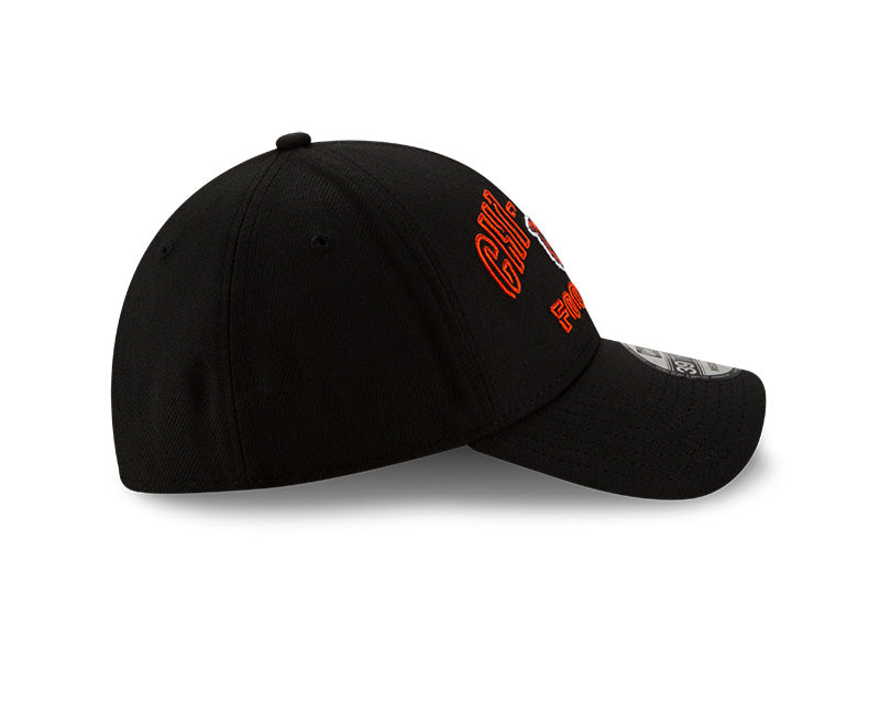 Chicago Bears New Era 2020 NFL Draft Alternate Black 39THIRTY Flex Hat for Men product image 5, provided for visual