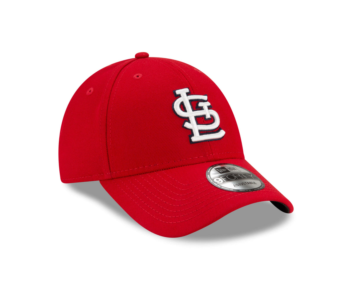 St. Louis Cardinals New Era Game The League Red 9FORTY Adjustable Hat product image 3, provided for visual reference and