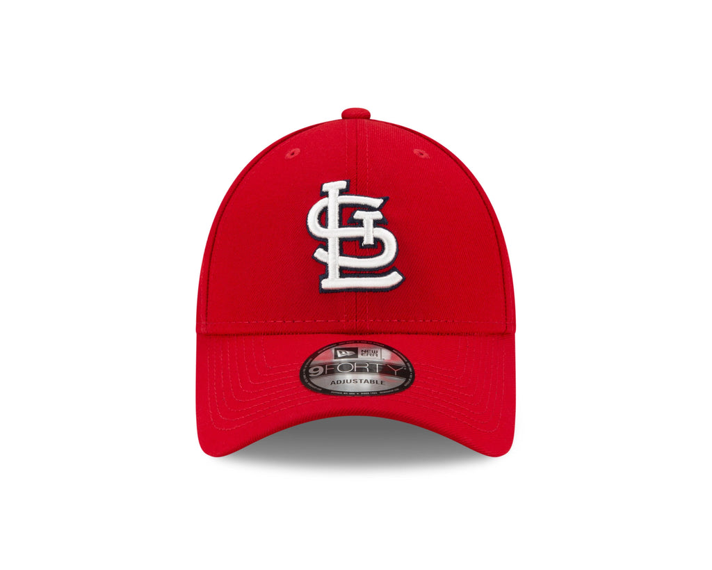 St. Louis Cardinals New Era Game The League Red 9FORTY Adjustable Hat product image 2, provided for visual reference and