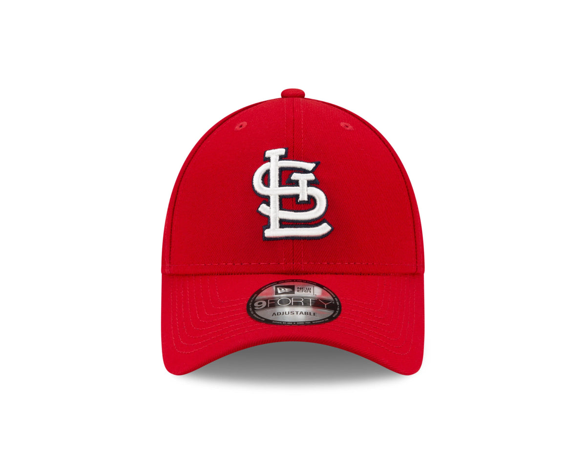 St. Louis Cardinals New Era Game The League Red 9FORTY Adjustable Hat product image 2, provided for visual reference and