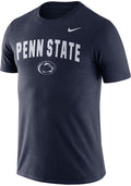 Penn State Nittany Lions Nike Arch Suede T-Shirt- Navy for Men product image 1, provided for visual reference and product