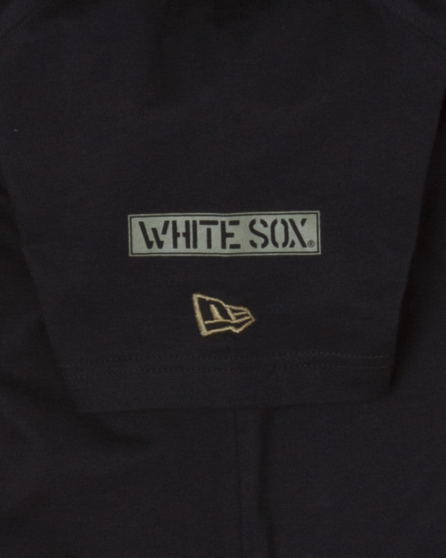 Mens Chicago White Sox New Era X Alpha Industries Black T-Shirt By New Era product image 5, provided for visual reference