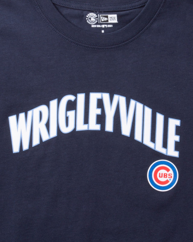 Chicago Cubs City Connect Navy New Era T-Shirt for Men product image 3, provided for visual reference and product detail