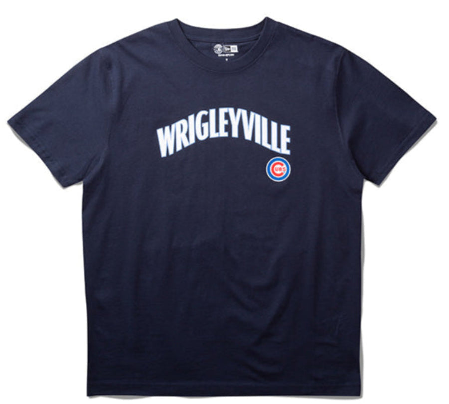 Chicago Cubs City Connect Navy New Era T-Shirt for Men product image 1, provided for visual reference and product detail