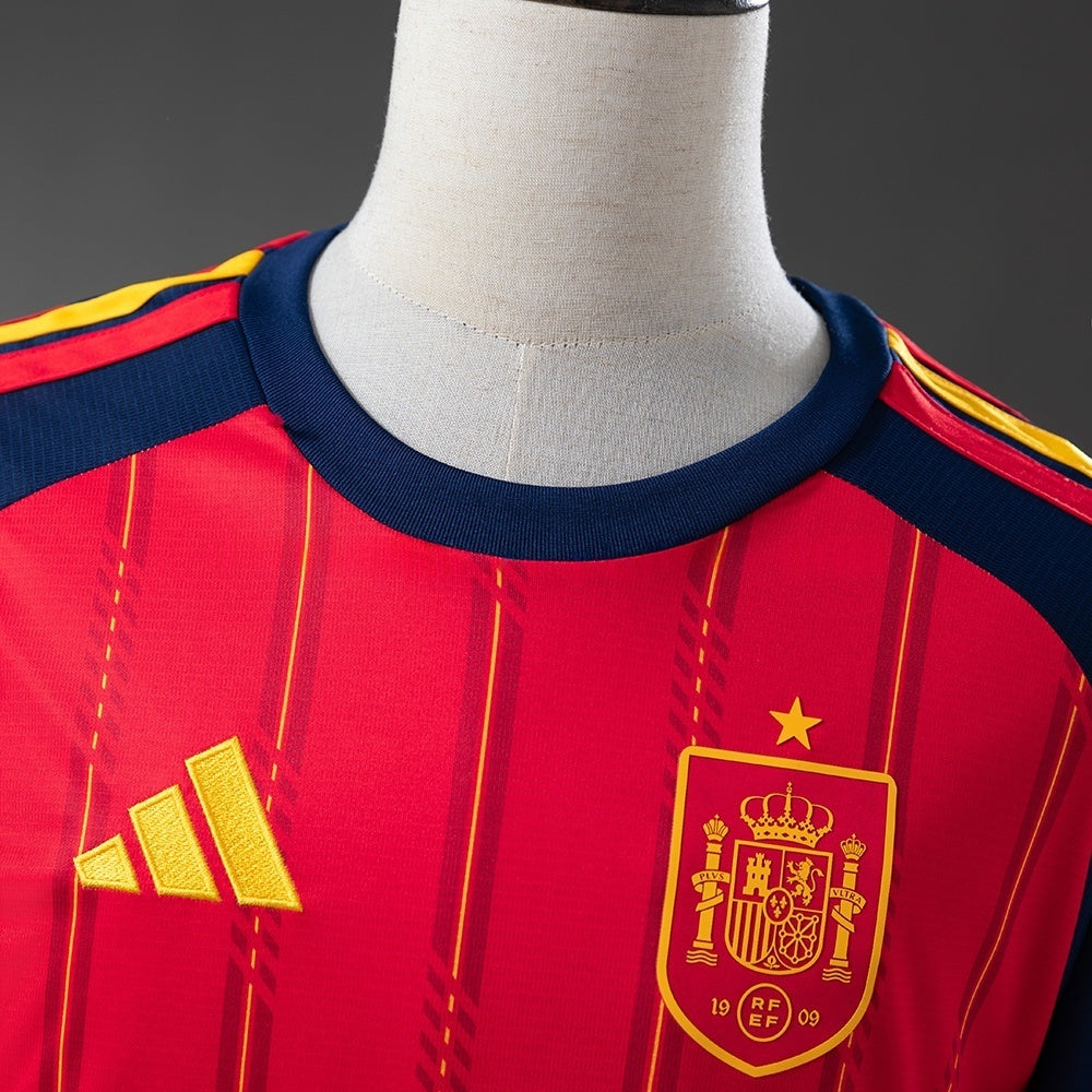 Spain Home Jersey 2026 World Cup Long Sleeves Football Kit product image 6