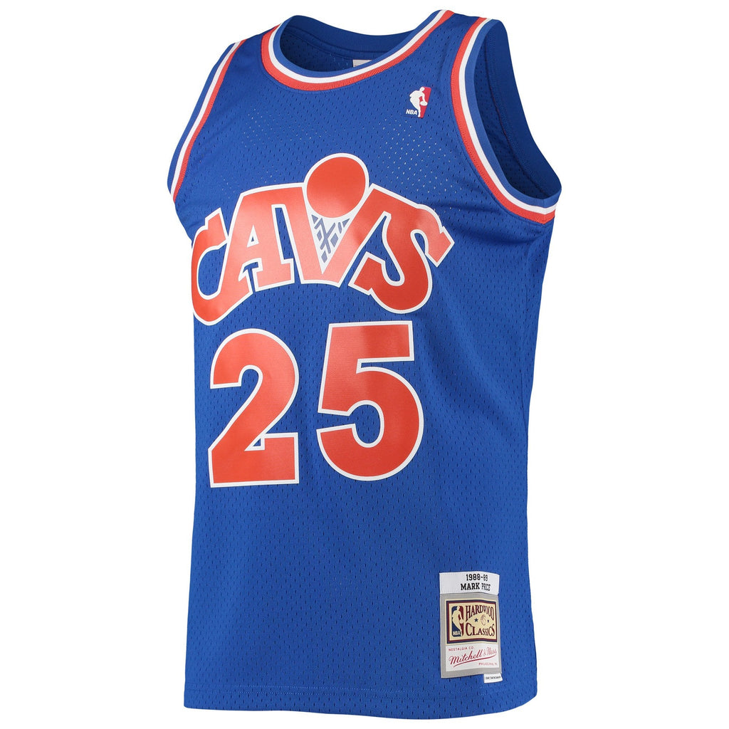 Mark Price Cleveland Cavaliers Mitchell & Ness 1988-89 Hardwood Classics Swingman Jersey - Blue for Men product image 2,