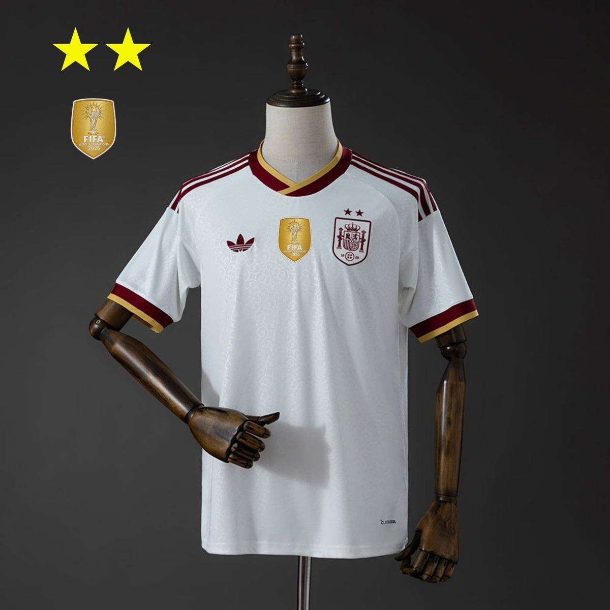 2-Star Spain Away Jersey 2026 World Cup Champion Football product image 1