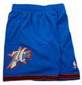 Philadelphia 76ers Mitchell & Ness Hardwood Classics Team Swingman Shorts - Blue for Men product image 1, provided for