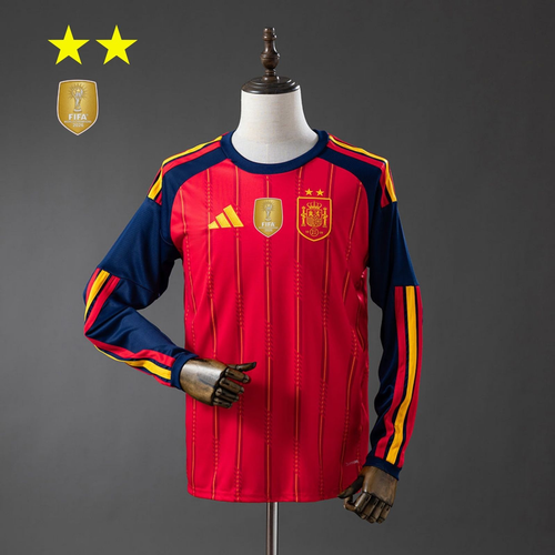 2-Star Spain Home Jersey 2026 World Cup Champion Long product image 1