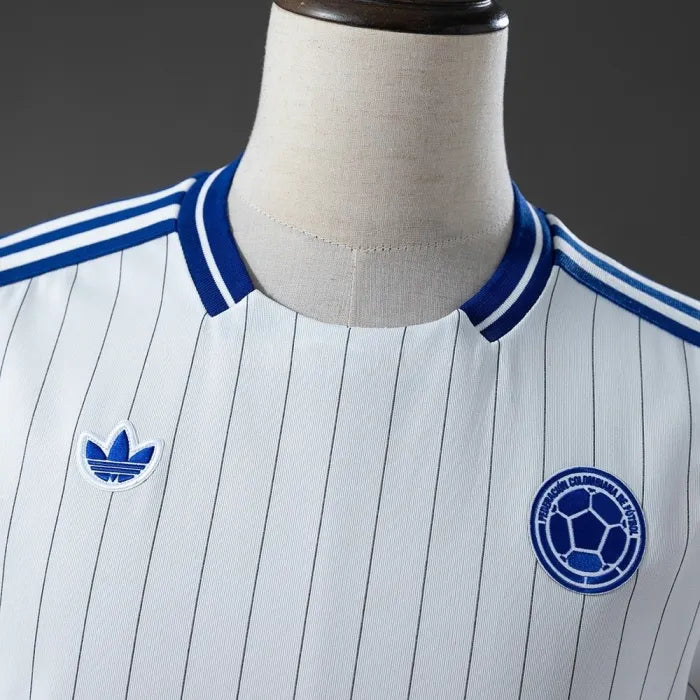 Colombia Terrace Icons T-Shirt White 2026 World Cup product image 3